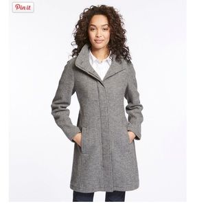 LL Bean wool peacoat